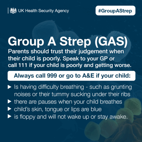 Group A Strep - guidance