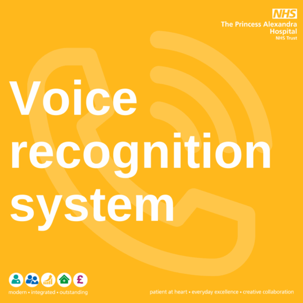Voice recognition system