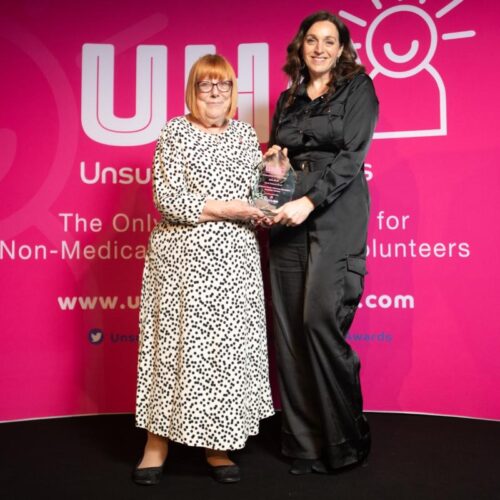 Chair of Patient Panel wins NHS Unsung Hero Award