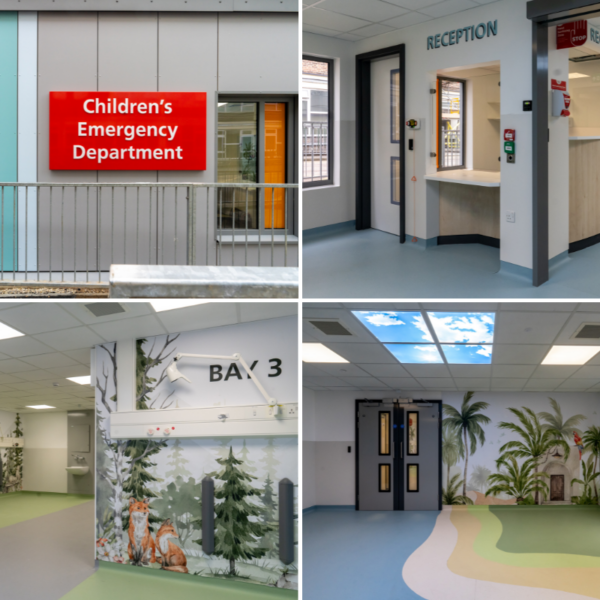 A collage of the Children's ED.