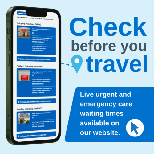 Urgent and emergency care waiting times